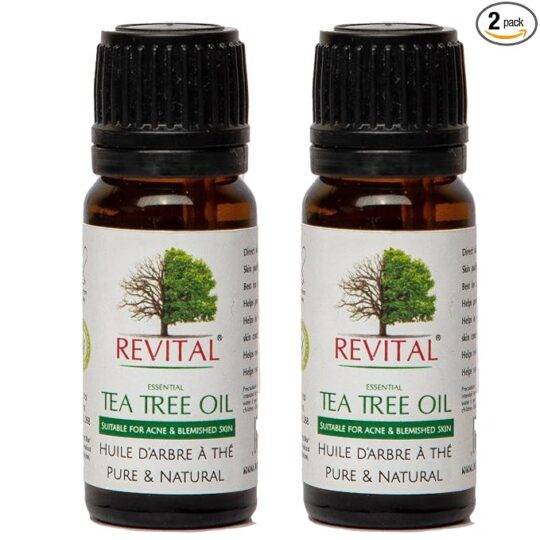 Revital Tea Tree oil (10 ml) - The Ultimate Natural Remedy for Skin and Holistic Vitality Pack of 2